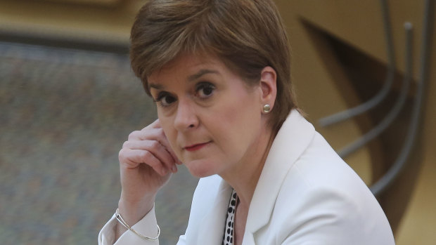 Scottish First Minister Nicola Sturgeon, says some of Tony Abbott's views won't help the UK on the world stage.