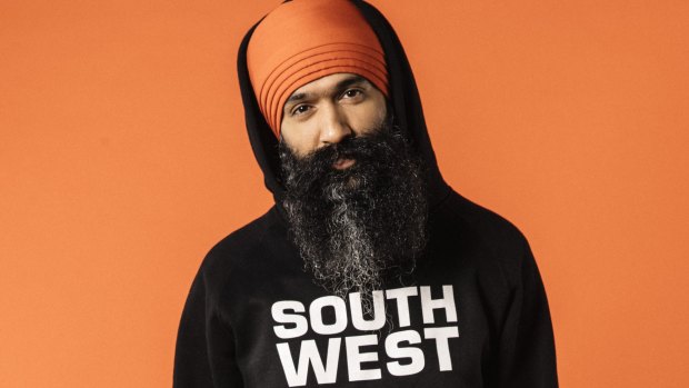 Sukhdeep Singh, who performs under the name L-Fresh the Lion,  embraces his Sikh faith.