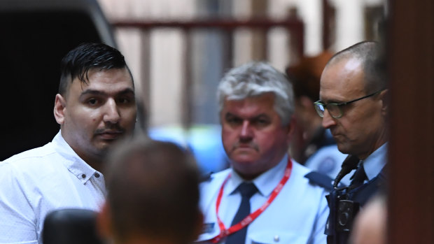 James Gargasoulas arrives at court on November 8, 2018.