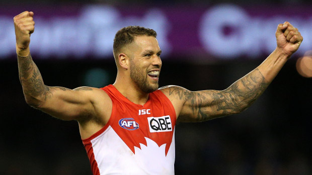 Competition great Lance Franklin.