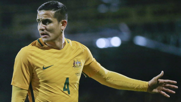Controversial selection: Tim Cahill has been given the nod.