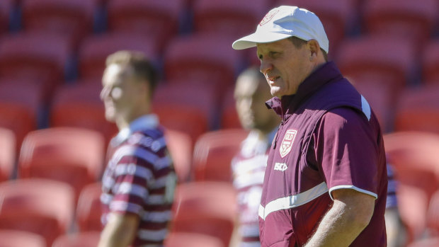 Mind games: Queensland coach Kevin Walters could yet be the big winner from his pre-game tactics.