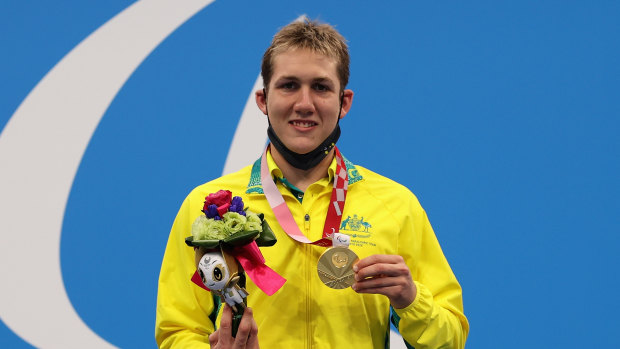 Will Martin won a gold medal in the S9 400m freestyle final. 