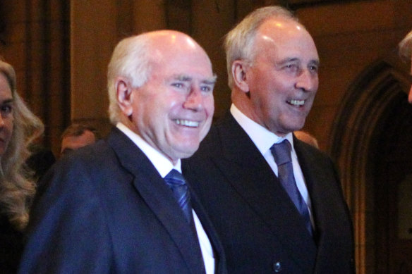 John Howard and Paul Keating, pictured together in 2012, knew how to make the case for reform.