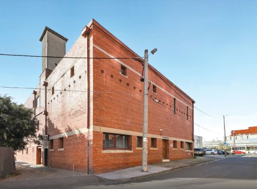 The historic warehouse at 15 Gough Street.