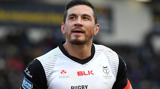 Sonny Bill Williams makes his Super League debut for the Toronto Wolfpack on Sunday.