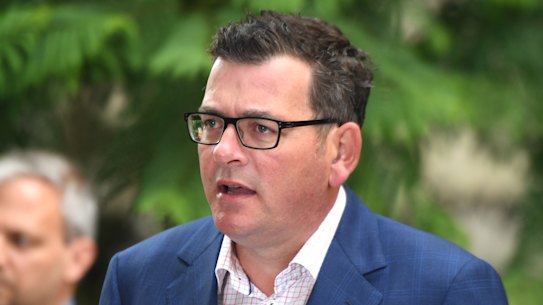 Victorian Premier Daniel Andrews on Friday morning.