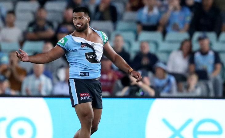 State Of Origin 2020 Payne Haas On His Fight With Tino Fa Asuamaleaui