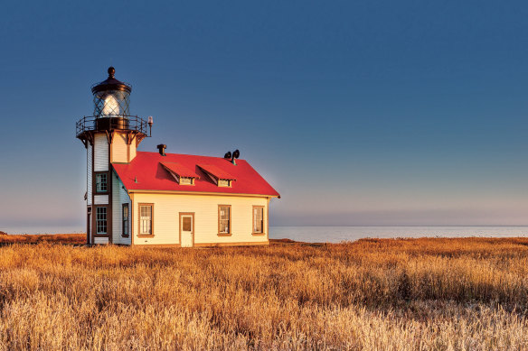 Mendocino is the biggest town on the California coast north of San Francisco.