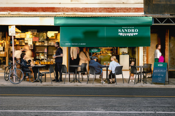 Sandro at dusk.