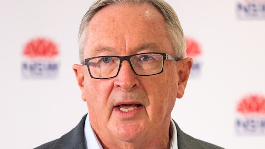 NSW Health Minister Brad Hazzard has provided updated advice for the state. 