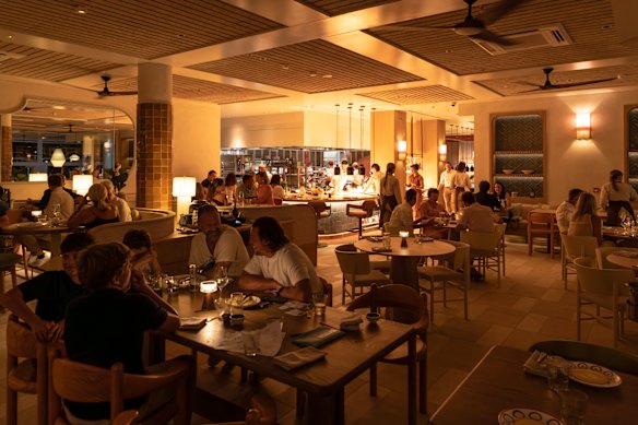 A Cibaria assumiu o arrendamento anteriormente ocupado pela Noosa Beach House e deu-lhe um tratamento elegante, acolhedor e caseiro.