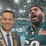 Mayor Bilal El-Hayek wants a mural of Jordan Mailata painted in Bankstown.