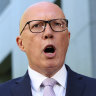 Opposition Leader Peter Dutton and Education Minister Jason Clare. 