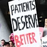 Index composite tearout of locum doctor job advertisements during three-day strike by members of the Australian Salaried Medical Officers’ Federation (ASMOF) NSW