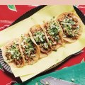 Try the tacos at La Tamaleria, known for its traditional Mexican cuisine.