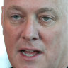 Prime Minister elect Christopher Luxon in AUkland on Sunday.