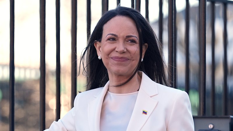 Venezuelan opposition leader says she presented Trump with her Nobel Peace Prize