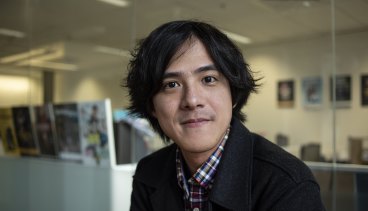“Film festivals make the city more vibrant with all these different cultures”: Benson Wu is the director of the Taiwan Film Festival.