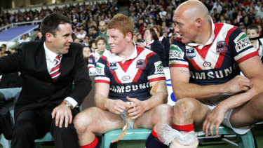 Brad Fittler, left, and Craig Fitzgibbon, right, have a friendship spanning more than 20 years.