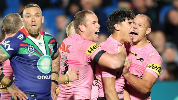 Blaize Talagi has made the Penrith No.6 jumper his own.