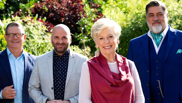 Tried and tested: Maggie Beer is a regular at the MasterChef studio.