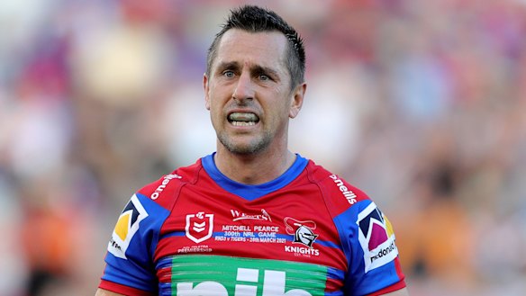 Mitchell Pearce had a tough end to the 2021 season.
