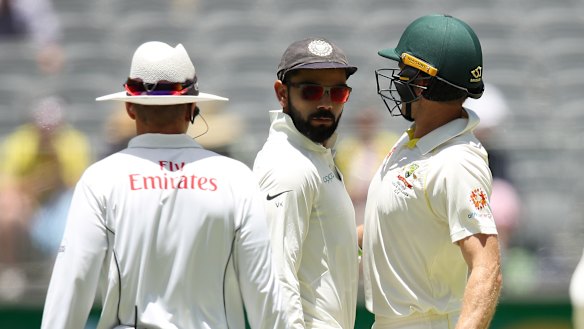 Virat Kohli and Tim Paine will resume hostilities when the first Test starts on December 17.