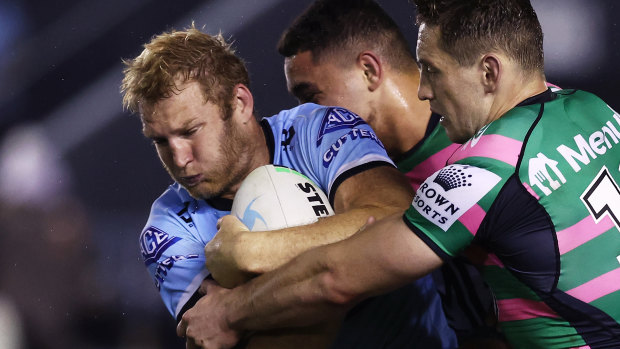 Sharks prop Aiden Tolman will retire at the end of the season.