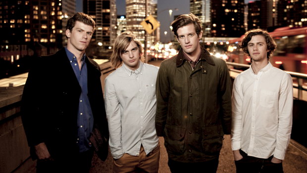 Baby Rubens - the band in 2012 (from left) Scott Baldwin and Zaac, Sam and Elliott Margin. 