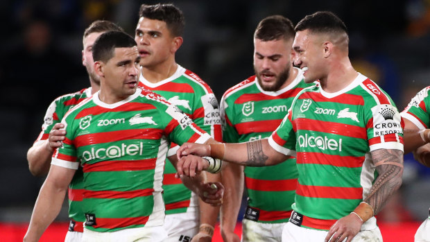 Cody Walker is having a field day for the Rabbitohs.