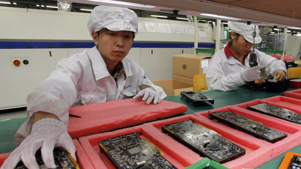 A Foxconn factory in Guangdong province has been ordered to close until February 10.