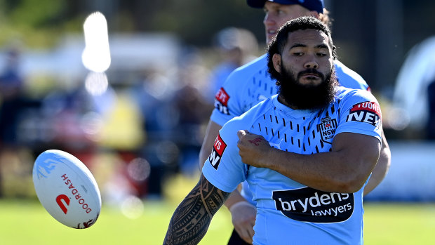 Siosifa Talakai thought he would lose his spot on the NSW bench.