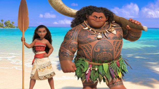 The surprising top title on DVD last year: Moana.