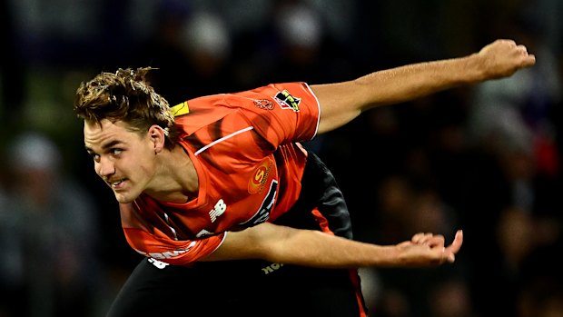 Mahli Beardman impressed with his pace and bounce in the Big Bash.