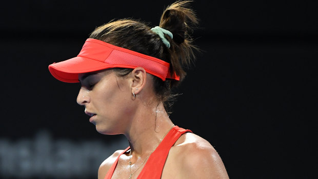 Ajla Tomljanovic is out of the Qatar Open.