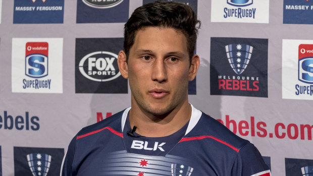 Rebels skipper Adam Coleman has been named on the bench for Friday night's match against the Highlanders.