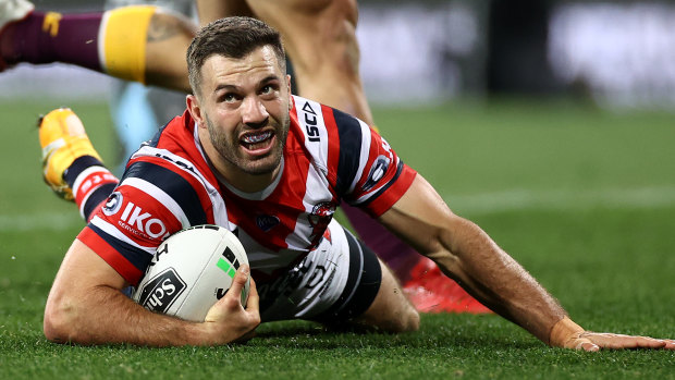 James Tedesco is keen to reamin at the Roosters.