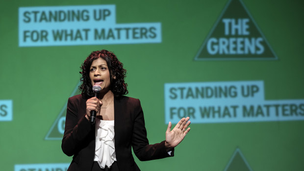 Greens leader Samantha Ratnam.
