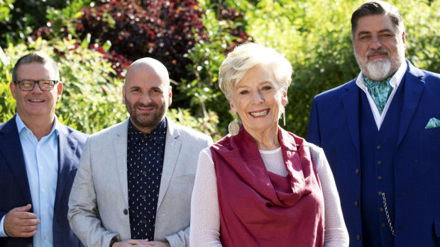 Tried and tested: Maggie Beer is a regular at the MasterChef studio.