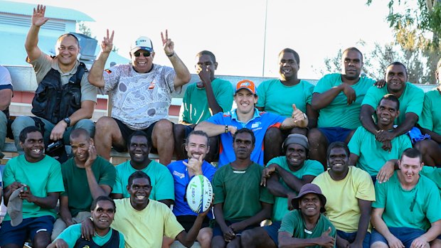 Prison inmates were put through a series of physical tests and games to see if they have what it takes to become a professional sevens player.