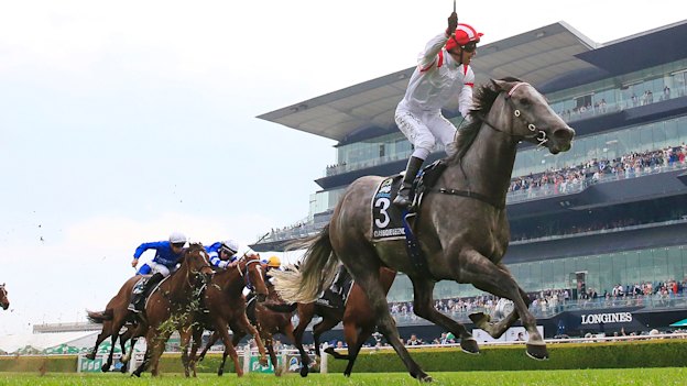 Kerrin McEvoy on Classique Legend wins The Everest in 2020.