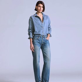 Levi’s Blue Tab women’s ’70s 501 jeans.