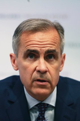 En 2018 en tant que gouverneur de la Banque d'Angleterre.