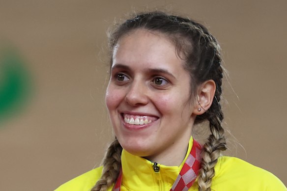 Amanda Reid claimed Australia’s seventh gold on Friday. 