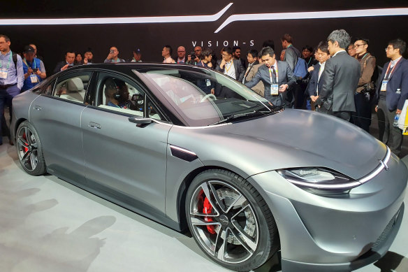 Sony's Vision-S concept marks the company's first move into electric cars, even if it might not actually make it onto roads.