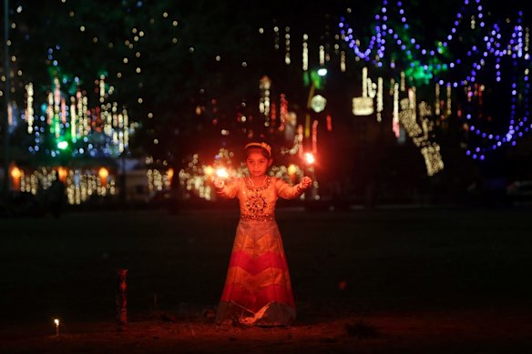 Diwali in Mumbai, 2018.