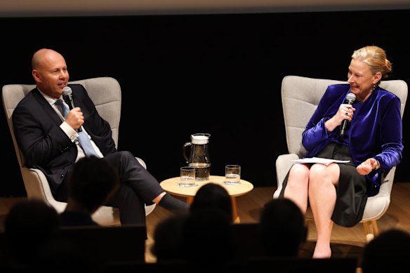 Josh Frydenberg in discussion with Leigh Sales about his memoir A Grateful Son.
