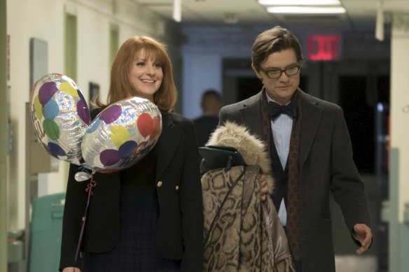 Julie Klausner and Billy Eichner in the comedy Difficult People.