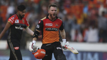 David Warner has been in great form in the Indian Premier League.